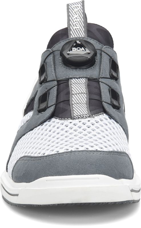 Dexter Men's DexLite Pro BOA White/Grey Right Hand Bowling Shoes Toe