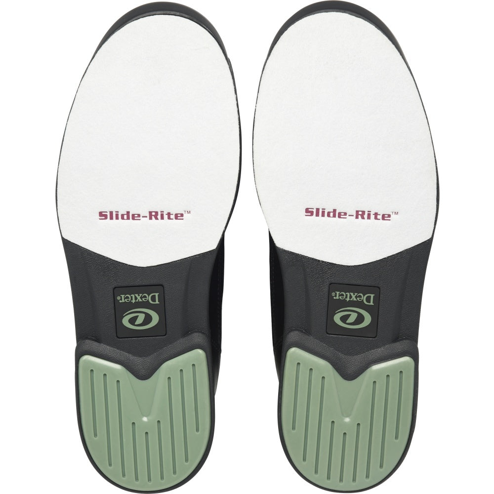 Dexter Men's Randy Black/Camo Green Bowling Shoe Outsoles