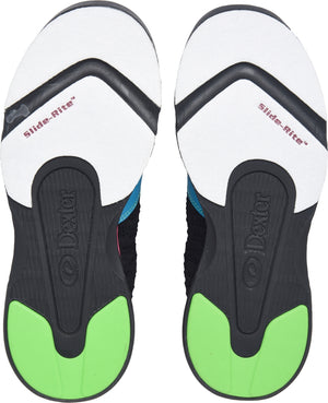 Dexter Raquel LX Black/Blue/Pink Women's Bowling Shoes  Outsoles