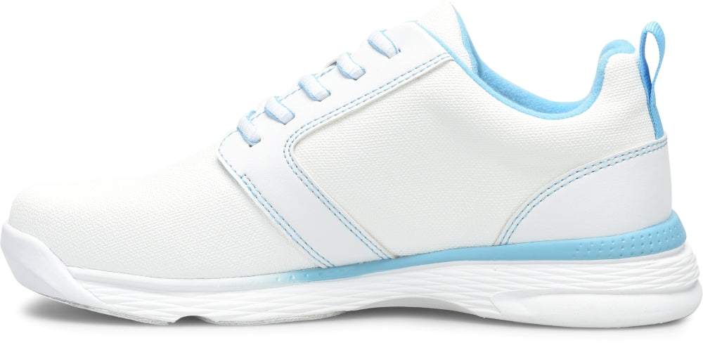 Dexter Raquel LX White/Blue Women's Bowling Shoes Instep