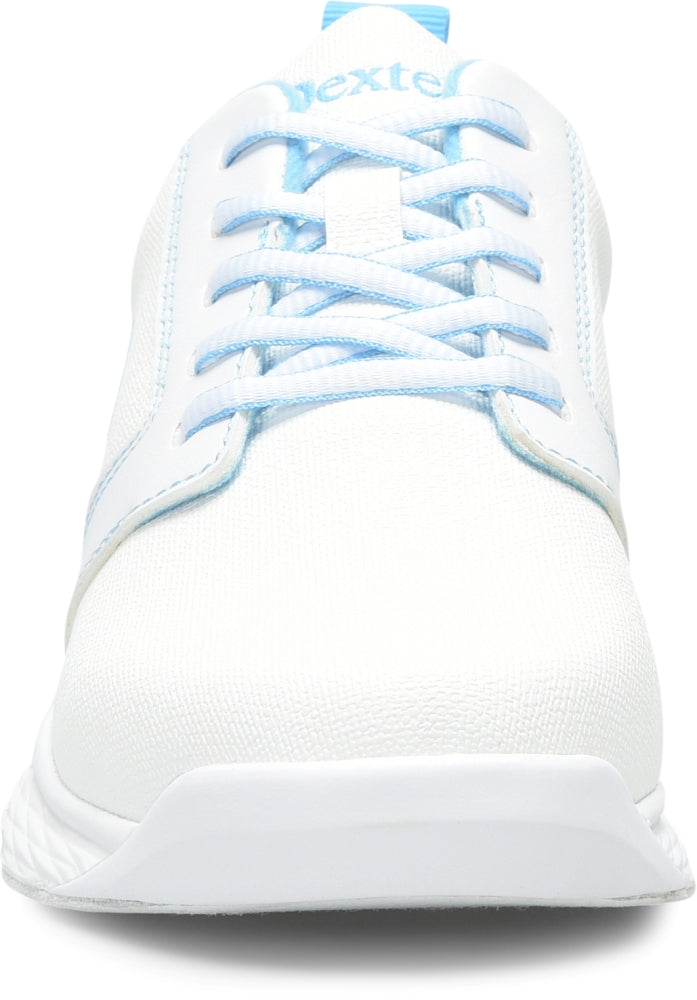 Dexter Raquel LX White/Blue Women's Bowling Shoes Toe