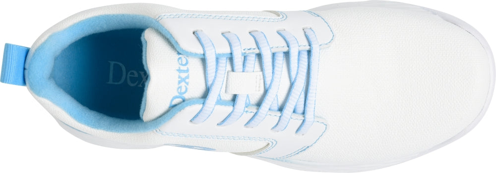 Dexter Raquel LX White/Blue Women's Bowling Shoes Top