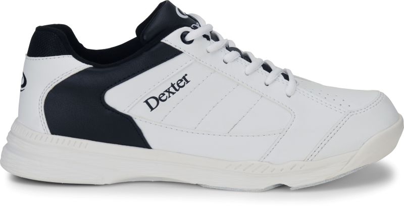 Dexter Men's Ricky 4 White/Black Bowling Shoes Profile