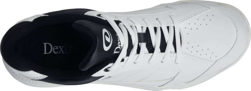 Dexter Men's Ricky 4 White/Black Bowling Shoes Top