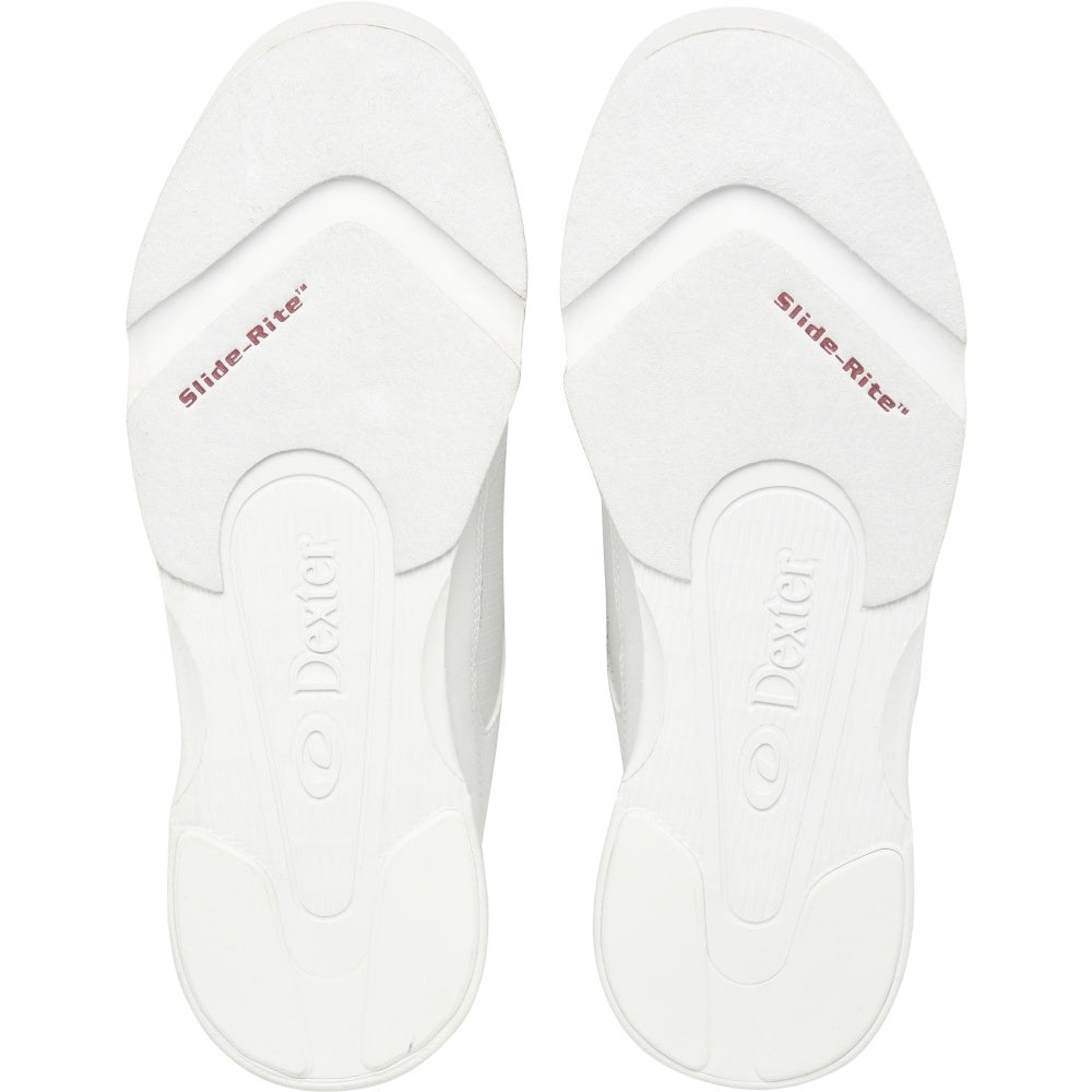 Dexter Ricky 5 White/Blue Men's Bowling Shoe Outsoles