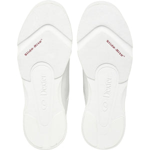 Dexter Ricky 5 White/Blue Men's Bowling Shoe Outsoles