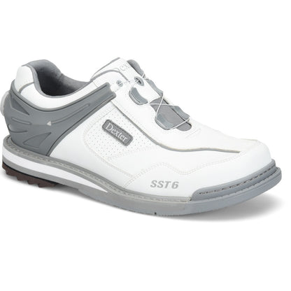 Dexter SST 6 Hybrid BOA White/Grey Men's Right Hand Bowling Shoes