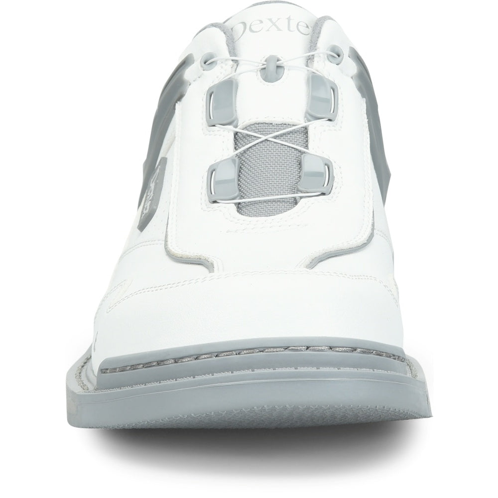 Dexter SST 6 Hybrid BOA White/Grey Men's Right Hand Bowling Shoe Toe