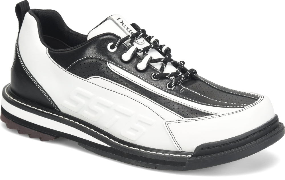 Dexter Men's SST 6 Hybrid LE White/Black Left Hand Bowling Shoes