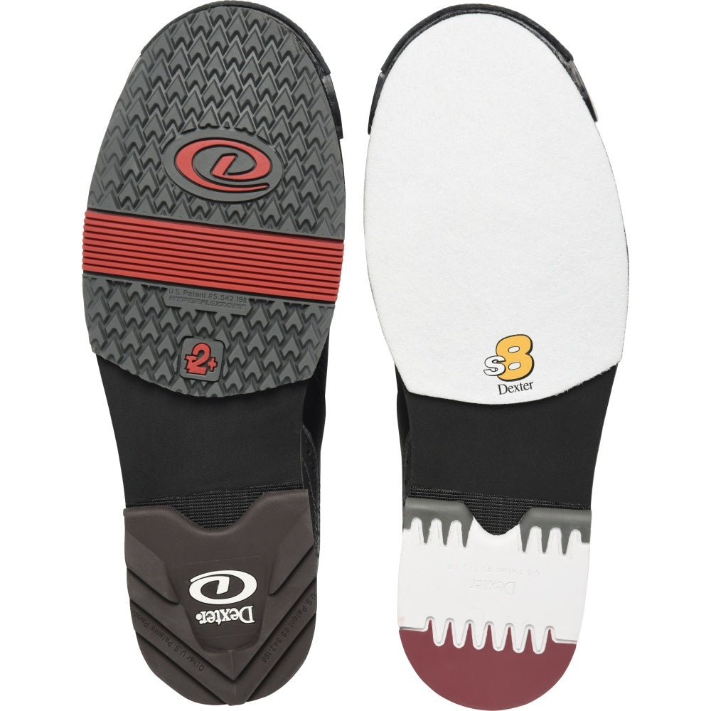 Dexter SST 8 BOA MC Black/Pewter Men's Bowling Shoe Outsoles