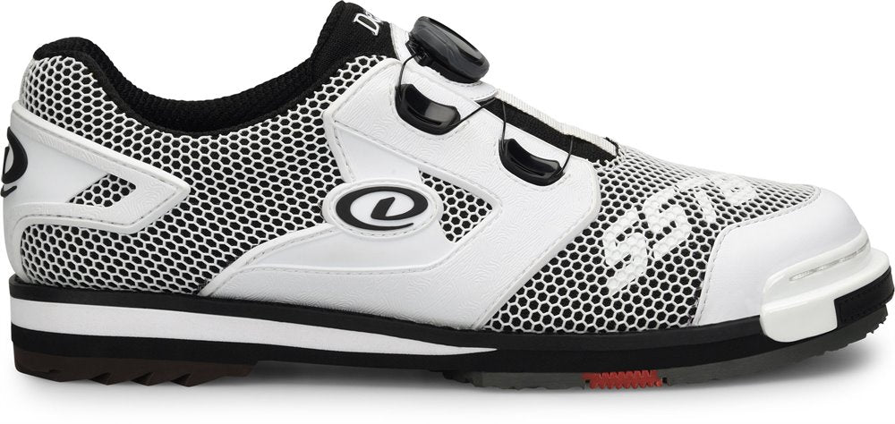 Dexter Men's SST 8 Power Frame BOA White/Black Bowling Shoes Lateral