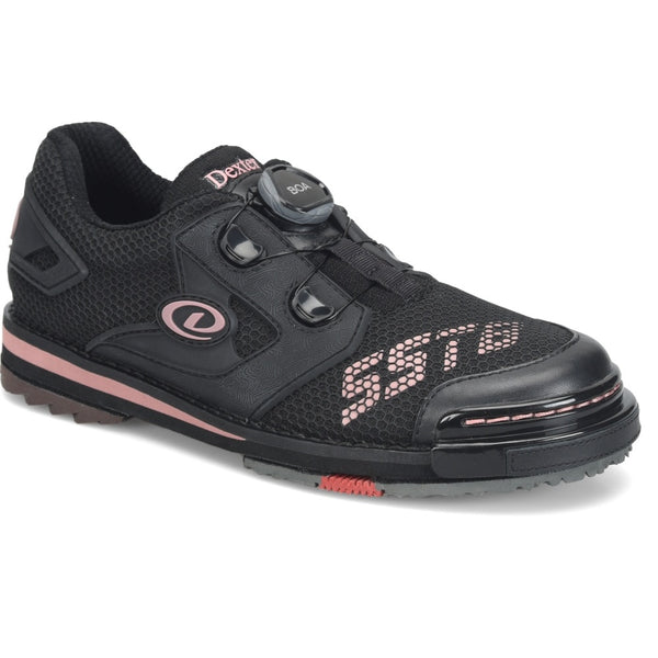 ベース shun380 Dexter Women's SST 8 Power Frame BOA Black/Dusty Rose Bowling Shoes