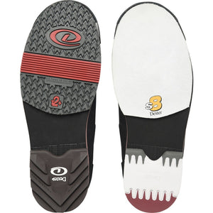 Dexter SST 8 Power Frame BOA Black/Dusty Rose Women's Bowling Shoe Outsoles