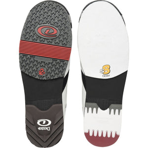 Dexter SST 8 Pro White/Black Men's Bowling Shoe Outsole