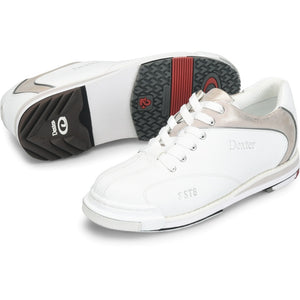 Dexter SST 8 Pro White/Champagne Women's Bowling Shoe Set Up
