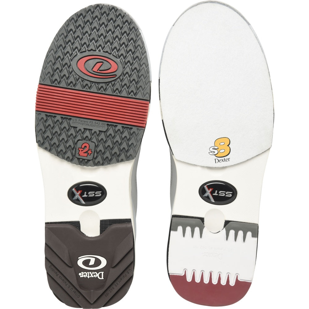 Dexter SST X Grey Men’s Bowling Shoe Outsoles