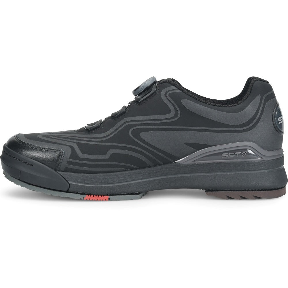 Dexter SST X Tron Black Men's Bowling Shoe Instep