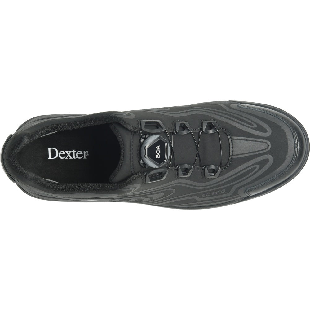 Dexter SST X Tron Black Men's Bowling Shoe Top