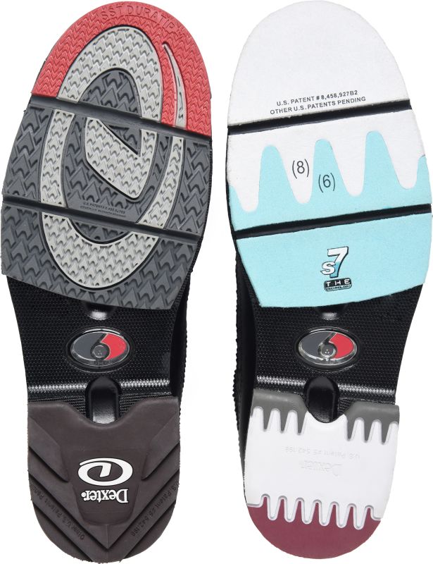 Dexter Men's THE 9 WT Black Bowling Shoes Outsoles