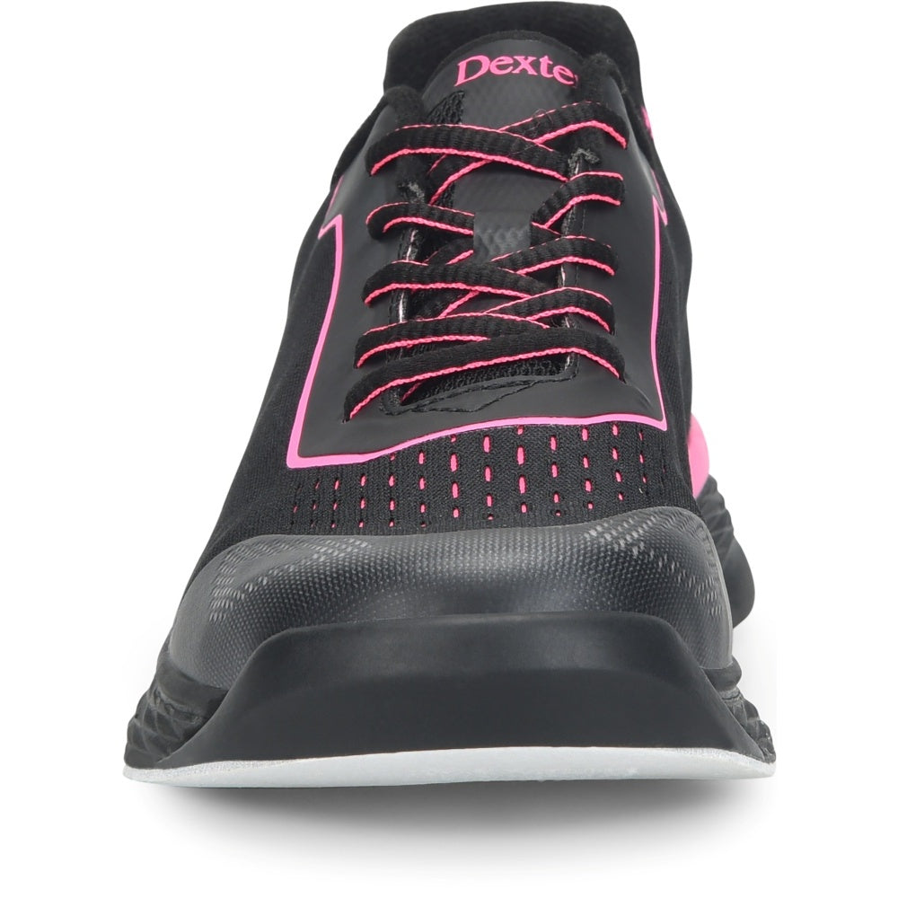 Dexter Trixie Black/Pink Women's Bowling Shoe Toe