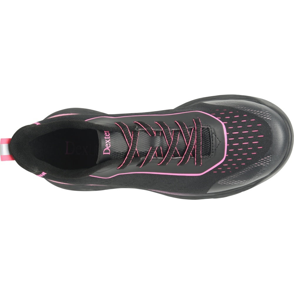 Dexter Trixie Black/Pink Women's Bowling Shoe Top