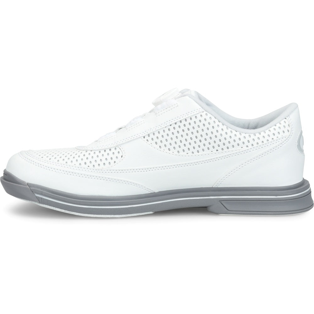 Dexter Turbo BOA White Men's Bowling Shoe Instep