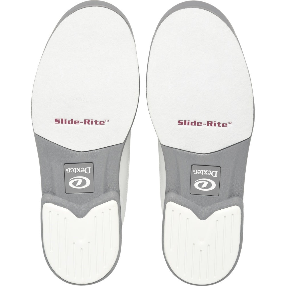 Dexter Turbo BOA White Men's Bowling Shoe Outsoles