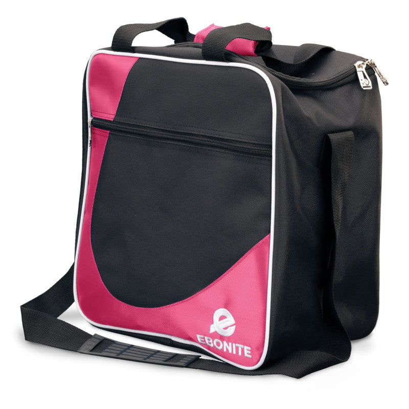 Ebonite Basic 1 Ball Tote Bowling Bag Pink