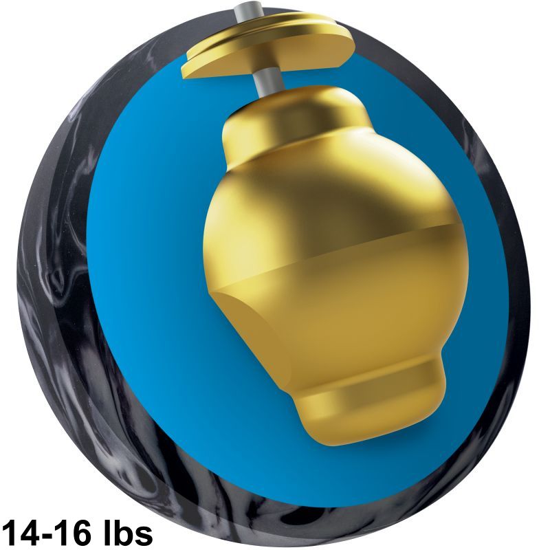 Ebonite Big Time Special Edition Pearl Bowling Ball 14-16 lbs