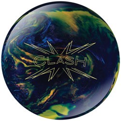Ebonite Clash Blue/Yellow Bowling Ball