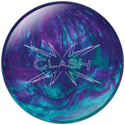 Ebonite Clash Turquoise/Purple Bowling Ball
