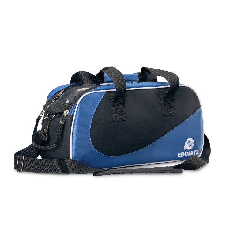 Ebonite 2 Ball Tote Bowling Bag Blue/Black