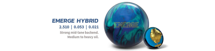 Ebonite Emerge Hybrid Bowling Ball Banner