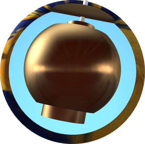 Ebonite Game Breaker 2 Gold Bowling Ball Core