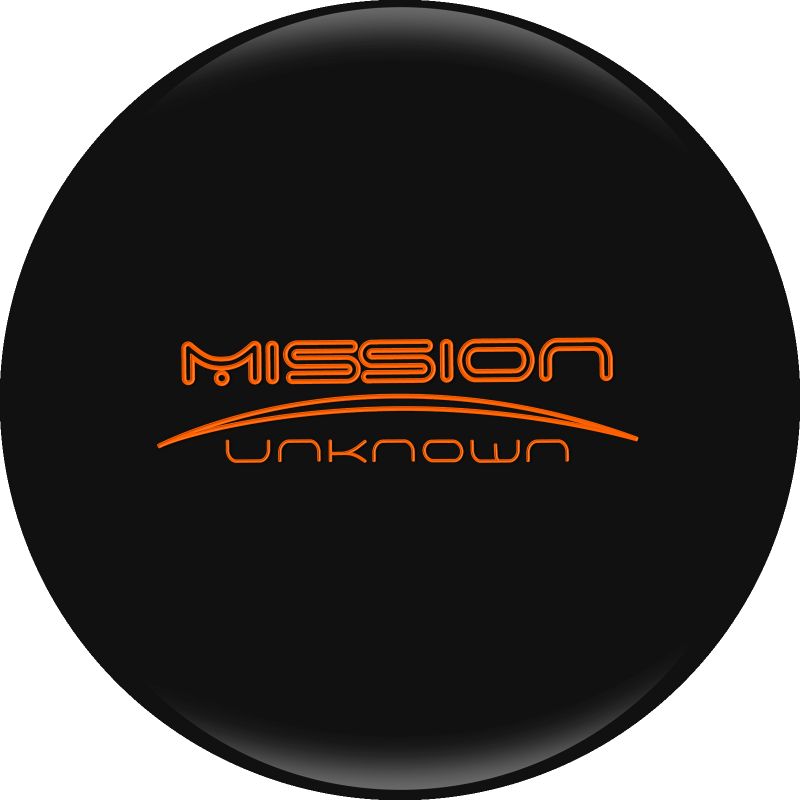 Ebonite Mission Unknown Black Bowling Ball