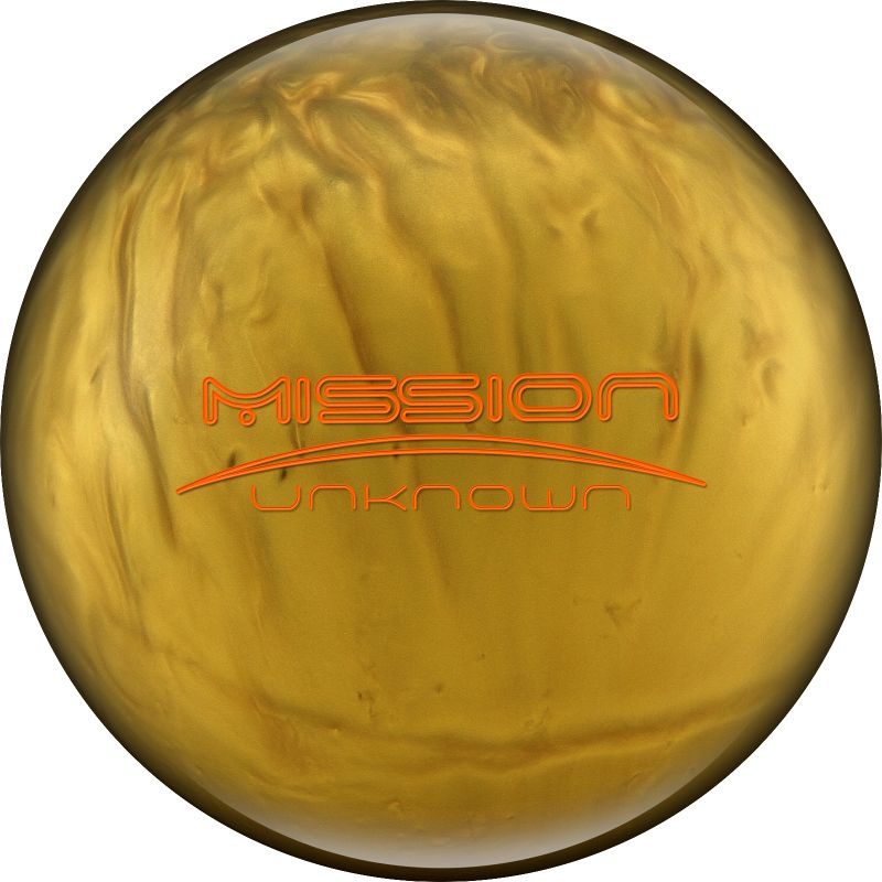 Ebonite Mission Unknown Gold Bowling Ball