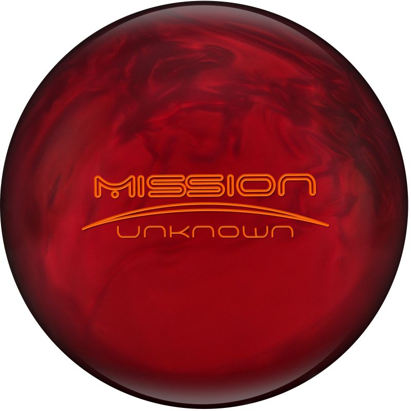 Ebonite Mission Red Unknown Bowling Ball
