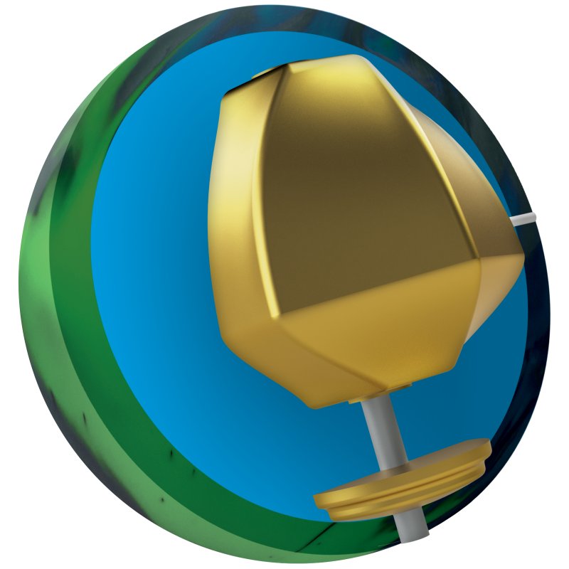 Ebonite Polaris Hybrid Bowling Ball Core