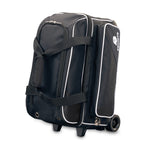 Ebonite Transport 2 Ball Roller Bowling Bag Black