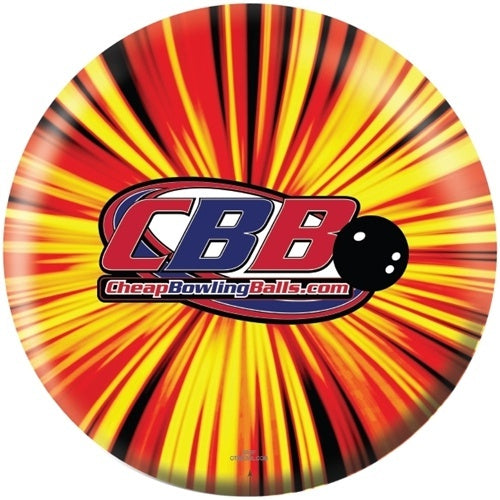 CheapBowlingBalls.com Logo Fire Burst Bowling Ball