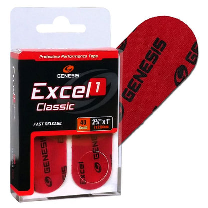 Genesis Excel Classic Performance Tape 40 pcs Red