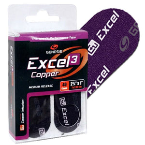 Genesis Excel 3 Copper Performance Tape Purple 40 pcs