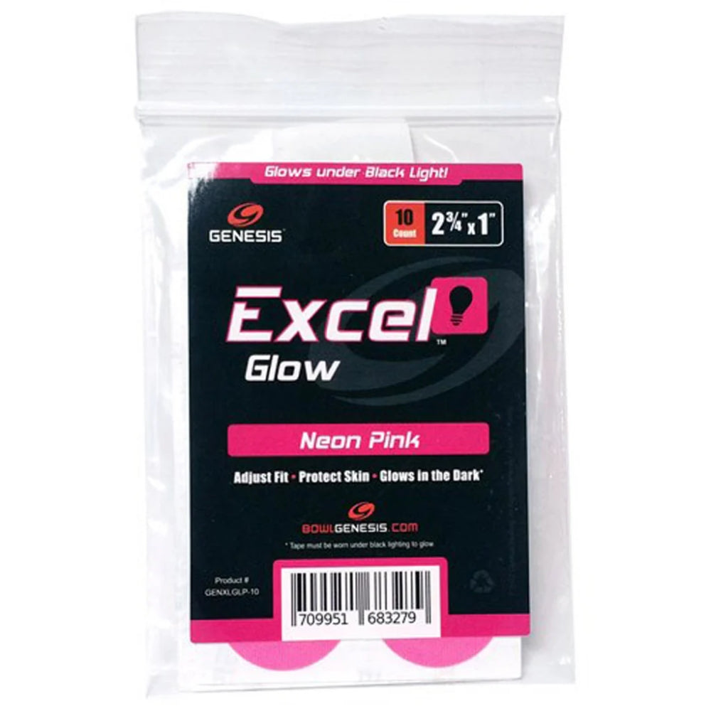 Genesis Excel Glow Neon Pink Tape 10 pcs