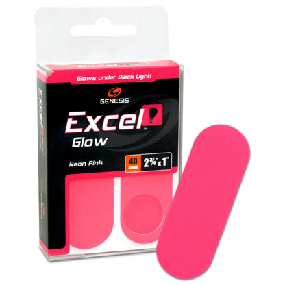 Genesis Excel Glow Neon Pink Tape 40 pcs