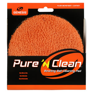 Genesis Pure 'N Clean Bowling Ball Cleaning Pad Packaged