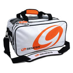 Genesis Sport 2 Ball Tote Bowling Bag White