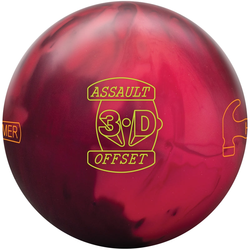 Hammer 3-D Offset Assault Bowling Ball