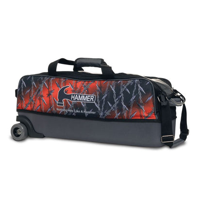 Hammer Dye Sub 3 Ball Tote Bowling Bag Barbwire