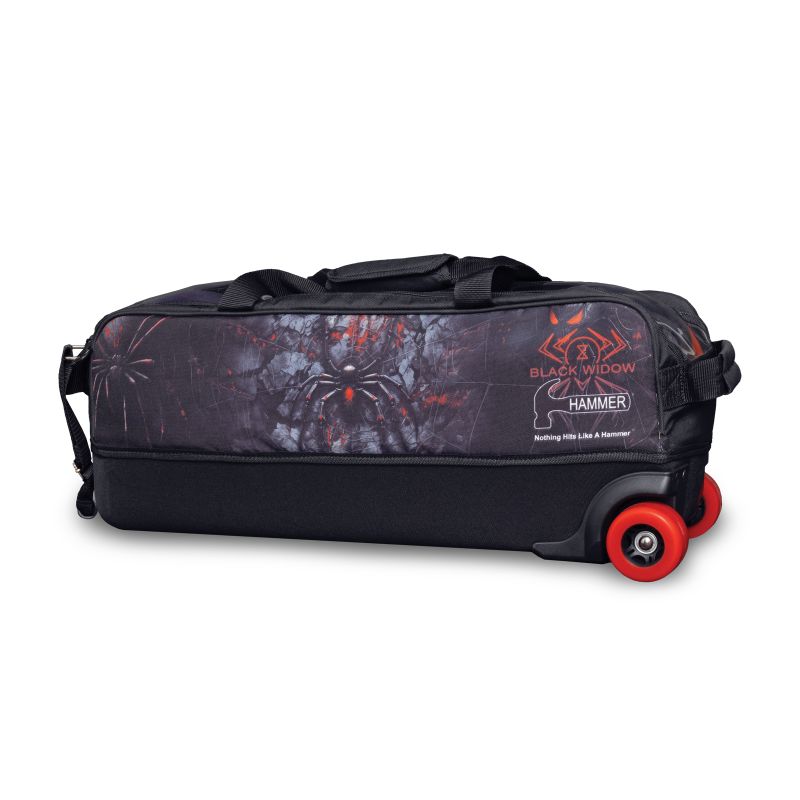 Hammer Dye Sub 3 Ball Tote Bowling Bag Black Widow 2.0