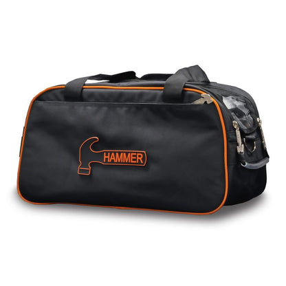 Hammer Premium 2 Ball Tote Bowling Bag Black/Orange
